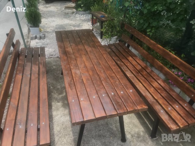 Градински комплект, снимка 4 - Градински мебели, декорация  - 34453403