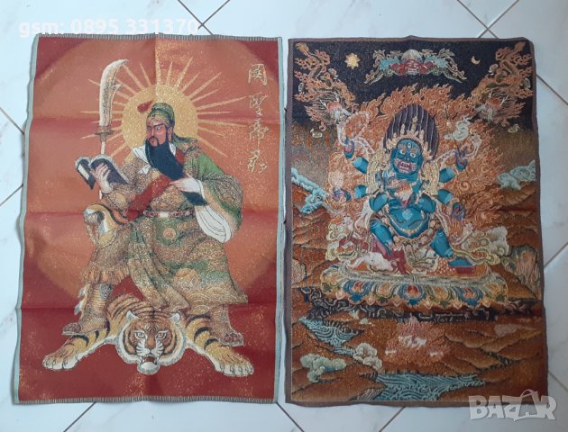 Тибет Непал Tara Thangka 1 бр. 60х40 см, снимка 6 - Други - 39861089