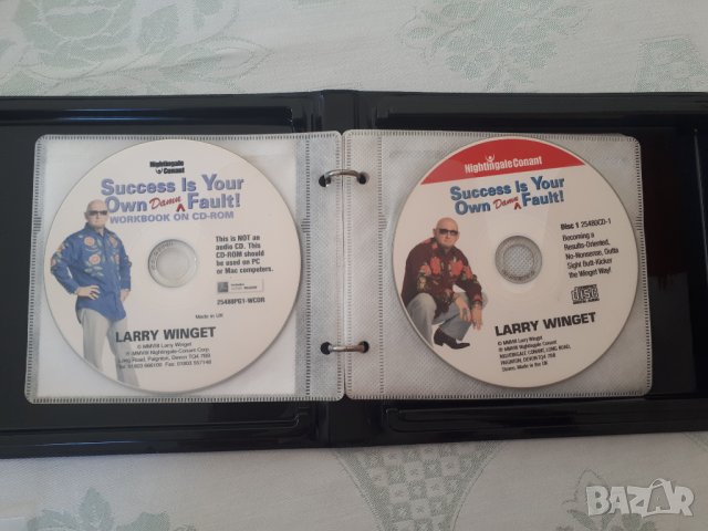 Success is Your Own Damn Fault - Larry Winget - 6 CDs, DVD & Workbook, снимка 4 - CD дискове - 30215535