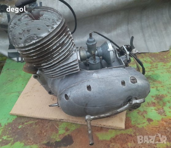 Двигател от Jawa 175 Type 356 1958г., снимка 6 - Мотоциклети и мототехника - 40559579