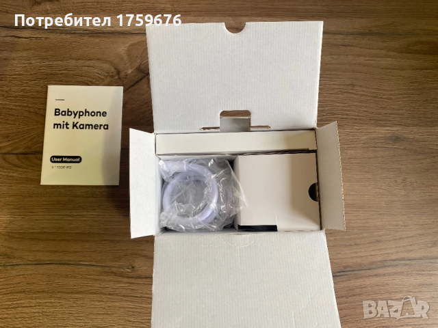 видео бебефон с 5-инчов LCD, снимка 2 - Други - 54050911