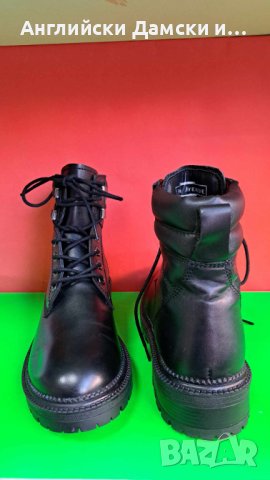 Английски дамски боти естествена кожа-5 AVENUE, снимка 8 - Дамски боти - 42504866