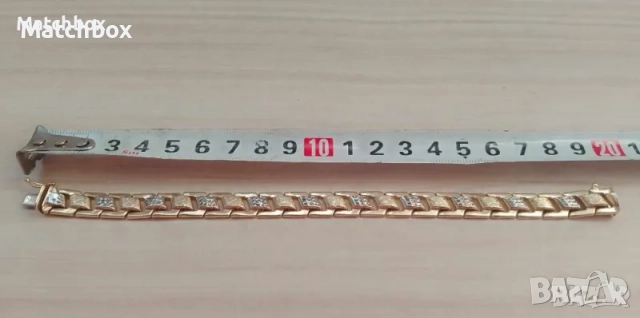 Златни гривни , обеци 14 карата 585 , снимка 7 - Гривни - 51919288