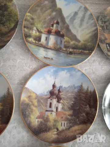 Немски колекционерски порцеланови чинии, снимка 10 - Картини - 47410897