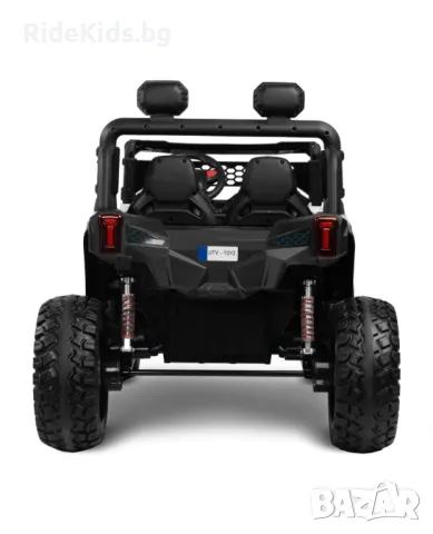 Офроуд акумулаторен автомобил BLAZE, Бял– 4x4, до 35кг., с дистанционно и LED, снимка 6 - Детски велосипеди, триколки и коли - 49976363