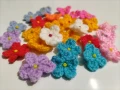 50 броя сияйни цветчета ръчно изработени , снимка 5