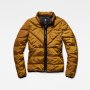 Ново G-star Raw Strett Quilted Jacket  Orange Дамско Яке Размер S, снимка 2