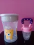 Преходна чаша Nuk-Силиконов биберон за плодове и зеленчуци, снимка 1