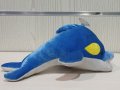 Нов плюшен син делфин, със звук, снимка 1
