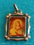ВИНТИДЖ СРЕБЪРЕН МЕДАЛЬОН с ИЗОБРАЖЕНИЕ на БОГОРОДИЦА и МЛАДЕНЕЦА 37862, снимка 4