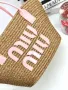 плажни чанти miu miu 43х21см, снимка 7