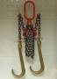 Верижен сапан с LONG J куки за носачи, снимка 4