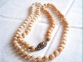 красиво старо естествен колие от перли, снимка 2