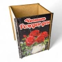 Дървена кутия тип кашпа с UV печат – различни дизайни, снимка 3