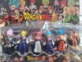 Dragonball Dragon Ball 6 бр пластмасови фигурки играчки за игра и украса торта фигурка, снимка 3