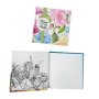 3884 Мини бележник Скечбук тефтер Sketchbook Flowers Enjoy, снимка 4
