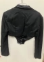 Дамско късо сако (блейзър) - черно, снимка 2