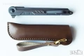 Сгъваем нож от неръждаема стомана M390, 88x210,кания, снимка 2