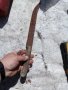 Стар кован нож, снимка 1 - Антикварни и старинни предмети - 40225352