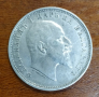 Сребърна монета 1 лев 1910 г., снимка 2