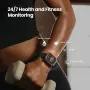 Смарт часовник Amazfit Active 2 Square NFC 43 мм – черен, снимка 5
