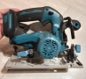  Отличен безчетков циркуляр Makita DHS680. Само тяло и цената е крайна - 115€, снимка 3