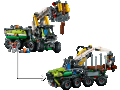 LEGO Technic Forest 2in1 pneumatic, Power Functions motor 1003 части, снимка 3