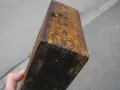 СТАРА ДЪРВЕНА КУТИЯ ЗА ЧАСОВНИК, снимка 3