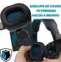 Геймърски слушалки за SADES SA-708 GT, кабелни стерео слушалки с микрофон, жак 3.5 мм, снимка 3