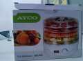 Уред за сушене, изсушаване на плодове и зеленчуци месо и подправки AYCO 250 W 4 рафта от 40 до 70 гр, снимка 2