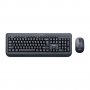 Комплект мишка и клавиатура Loshine T7800, Безжични, Черни