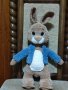 Ръчно плетено зайче, снимка 1 - Плюшени играчки - 39424367