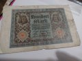Райх банкнота - Германия - 100 марки / 1920 година - 17960, снимка 1 - Нумизматика и бонистика - 31034800