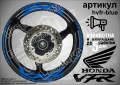 Honda VFR кантове и надписи за джанти, снимка 3