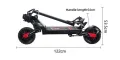 Eлектрически скутер/тротинетка Quickwheel G10 2400W,48V/20Аh,10 inch, снимка 3