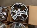 4 бр. чисто нови алуминиеви джанти PHANTOM CHROME 19 цола 5x100 , централен отвор 73.1 , ET40, 8J, снимка 4