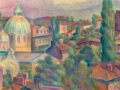 ЕЛКА НАЙДЕНОВА градски пейзаж – Пастел, снимка 3