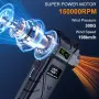 Турбо вентилатор прахосмукачка ЕX-01 Мощност 150000 об. за почистване на кола,листа, прах,компютър, снимка 5