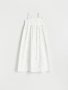 Нова елегантна дълга памучна рокля 100% памук теменушки , снимка 9