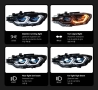 ЛЕД Фарове BMW F30 LED Laser Оборудван!! Plug & Play Bi-color Halogen ( бял и жълт/ M3 ), снимка 4