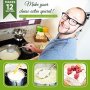 Нов пресен безглутенов вегетариански комплект за приготвяне на сирене Книга рецепти, снимка 3