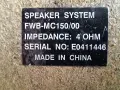 Тонколони Philips FWB-MC 150., снимка 6