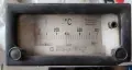 Стар аналогов термометър за панелен монтаж 0-600 °C, снимка 2