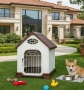 Водоустойчива Пластмасова Къща за Кучета, снимка 10