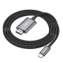 Кабел Hoco UA27 USB C - HDMI 4K 30Hz 2M., снимка 2