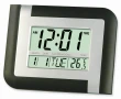 НОВ ДИГИТАЛЕН СТЕНЕН ЧАСОВНИК С ТЕМПЕРАТУРА.LCD ЕЛЕКТРОННИ СТЕННИ ЧАСОВНИЦИ С ГОЛЕМИ ЦИФРИ, снимка 2
