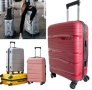 WeTravel пътнически куфар за рьчен багаж с 4ри колела 360°55 40 20, снимка 1 - Куфари - 42101790