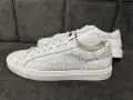 HIDE & JACK Crocodile print sneakers in white, снимка 1