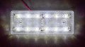 Диодни LED ЛЕД габарити за камион с 12 диода , БЕЛИ , 12-24V 