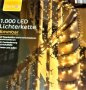 1000 LED светлинни вериги Dekor, 30м, За вътре и вън, Таймер, Дистанционно управление, 8 функции, снимка 1